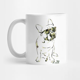 Frenchie Camo Mug